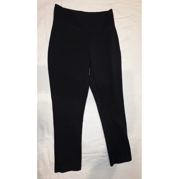 Kendall & Kylie Pants - Kendall + Kylie Black High-Waisted Pull-On Leggings Size S Stretch Ponte EUC